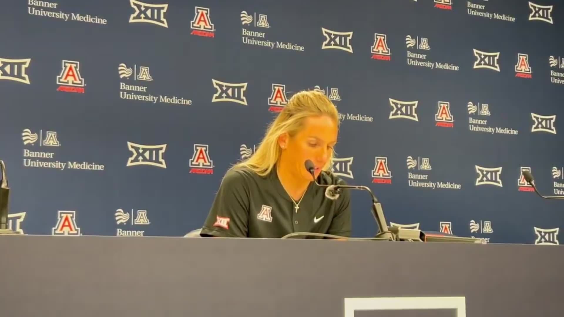 VIDEO: UA coach Becky Burke after Wildcats' exhibition loss to West Texas A&M